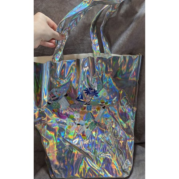 Key West Aloe Rainbow Holographic Tote - Picture 7 of 7